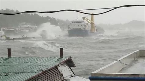 typhoon in pacific ocean today.